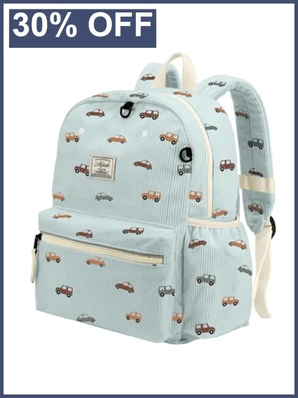 Toddler Backpack for Boys Girls Kids Preschool Corduroy Lightweight with